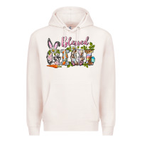 Pale Pink blessed gigi easter Premium Hoodie - BarkalooDesign