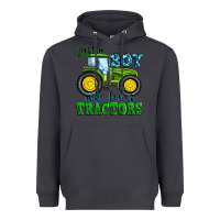 Smoke just a boy who loves tractors Heavyweight Hoodie - Zillion Design Studio