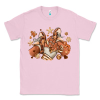 Bubblegum Pink Melanin Christmas black girl sneakers Classic Tee - RanaPortraitStore