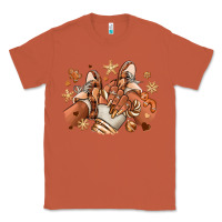 Copper Melanin Christmas black girl sneakers Classic Tee - RanaPortraitStore