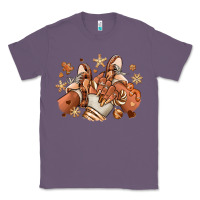 Lavender Melanin Christmas black girl sneakers Classic Tee - RanaPortraitStore