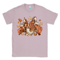 Lilac Melanin Christmas black girl sneakers Classic Tee - RanaPortraitStore