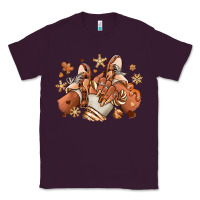 Plum Melanin Christmas black girl sneakers Classic Tee - RanaPortraitStore