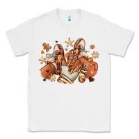White Melanin Christmas black girl sneakers Classic Tee - RanaPortraitStore