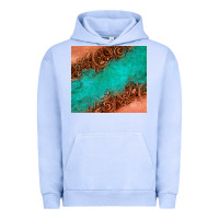 Pigment Grape Ice leather turquoise glitter tumbler Urban Hoodie - Jasminsmagicworld