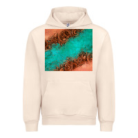 Sandshell leather turquoise glitter tumbler Urban Hoodie - Jasminsmagicworld