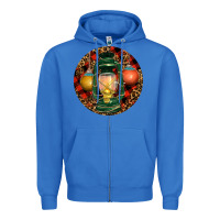True Royal Xmas Lantern Christmas Zipper Hoodie - RanaPortraitStore