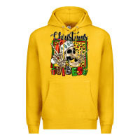 Lemon christmas vibes skeleton Premium Hoodie - Jasminsmagicworld