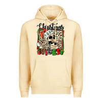 Pina Colada christmas vibes skeleton Premium Hoodie - Jasminsmagicworld