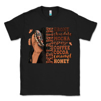 Black Melanin many shades of brown afro woman Classic Tee - RanaPortraitStore