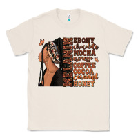 Natural Melanin many shades of brown afro woman Classic Tee - RanaPortraitStore