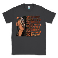 Smoke Melanin many shades of brown afro woman Classic Tee - RanaPortraitStore