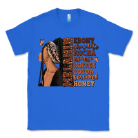 True Royal Melanin many shades of brown afro woman Classic Tee - RanaPortraitStore
