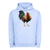 Pigment Grape Ice American Game Rooster Urban Hoodie - LillyAllenDesigns