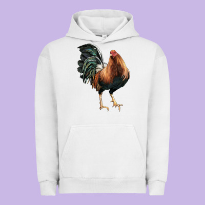 American Game Rooster Urban Hoodie Designed By Lillyallendesigns