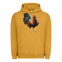 Pigment Peanut Butter American Game Rooster Urban Hoodie - LillyAllenDesigns