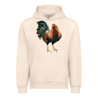 Sandshell American Game Rooster Urban Hoodie - LillyAllenDesigns