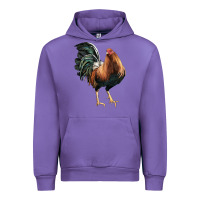 Tulip American Game Rooster Urban Hoodie - LillyAllenDesigns