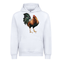 White American Game Rooster Urban Hoodie - LillyAllenDesigns