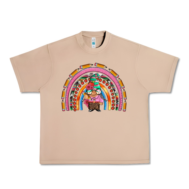 Teacher Gnome Rainbow Urban Heavy Tee by Artiststas | Teevron