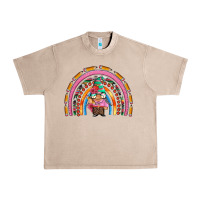 French Oak teacher gnome rainbow Urban Heavy Tee - Artiststas