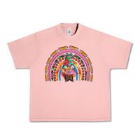 Salmon teacher gnome rainbow Urban Heavy Tee - Artiststas