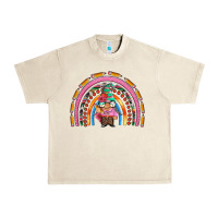 Sandshell teacher gnome rainbow Urban Heavy Tee - Artiststas