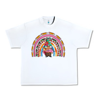 White teacher gnome rainbow Urban Heavy Tee - Artiststas