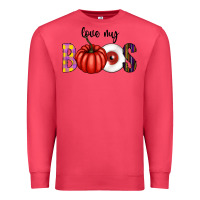 Cardinal love my boos Premium Sweatshirt - CowhideDigitalArt