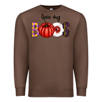 Chestnut love my boos Premium Sweatshirt - CowhideDigitalArt