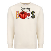 Sandshell love my boos Premium Sweatshirt - CowhideDigitalArt