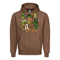 Chestnut camp crew with gnomies Zipper Hoodie - texasbilliewilder