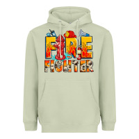 Matcha firefighter Heavyweight Hoodie - Zillion Design Studio