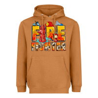 Meerkat firefighter Heavyweight Hoodie - Zillion Design Studio