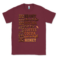 Burgundy Melanin shades of brown Classic Tee - RanaPortraitStore