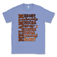 Colony Blue Melanin shades of brown Classic Tee - RanaPortraitStore