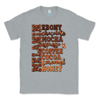 Heather Grey Melanin shades of brown Classic Tee - RanaPortraitStore