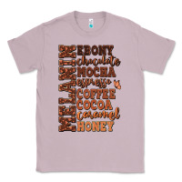 Lilac Melanin shades of brown Classic Tee - RanaPortraitStore