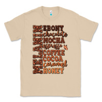 Mushroom Melanin shades of brown Classic Tee - RanaPortraitStore