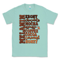 Seafoam Melanin shades of brown Classic Tee - RanaPortraitStore