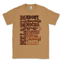 Toasted Coconut Melanin shades of brown Classic Tee - RanaPortraitStore