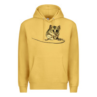 Antique Gold Dunnart Premium Hoodie - LillyAllenDesigns