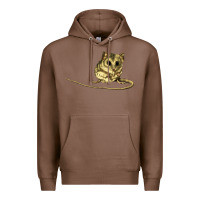 Chestnut Dunnart Premium Hoodie - LillyAllenDesigns