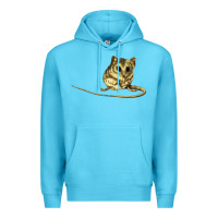 Ocean Blue Dunnart Premium Hoodie - LillyAllenDesigns