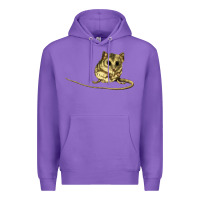 Purple Dunnart Premium Hoodie - LillyAllenDesigns