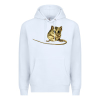 White Dunnart Premium Hoodie - LillyAllenDesigns