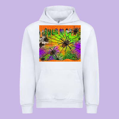 Spiders Halloween Tumbler Urban Hoodie Designed By Jasminsmagicworld