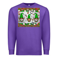 Purple western golf gnome Premium Sweatshirt - HRA Design Shop