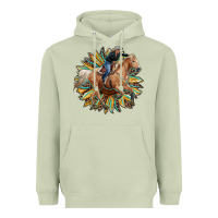 Matcha sunflower rodeo Heavyweight Hoodie - RanaPortraitStore