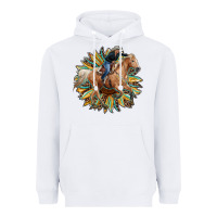 White sunflower rodeo Heavyweight Hoodie - RanaPortraitStore